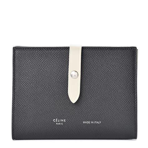 Celine Leather Passport Holder .